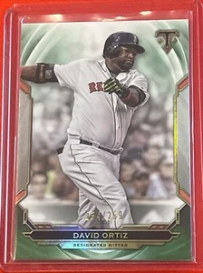 2019 Topps Triple Threads Emerald #97 David Ortiz RED SOX /259 - Picture 1 of 2