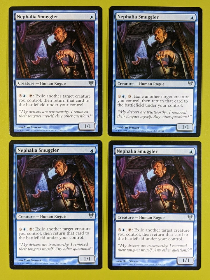 Nephalia Smuggler x4 Avacyn Restored 4x Playset Magic the Gathering MTG - Image 1 of 1