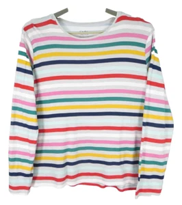 CROFT & BARROW Women Light Stretch Comfy Cotton Tunic Multicolor Striped XXL - Picture 1 of 13