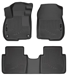 Black Husky Liners WeatherBeater 3pc Floor Mats - 2017 Honda CR-V - 2 Row - Picture 1 of 2