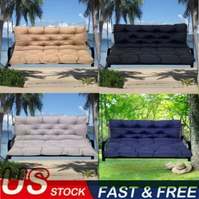 Replacement Cushion For Garden Swing Chair Bench Hammock Seat Backrest Pad Mat - Image 1 of 4