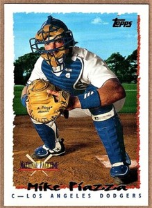 MIKE PIAZZA - 1995 TOPPS NATIONAL PACKTIME