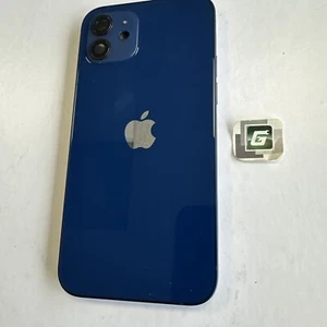 Marco de carcasa desnuda genuino OEM azul 7/10 para Apple iPhone 12 - Imagen 1 de 2