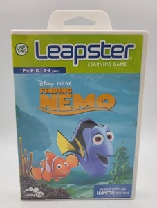 Leap Frog Leapster Learning Game Disney Pixar Finding Nemo  Pre K-K  4-6Yrs - Picture 1 of 6