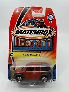 Matchbox 2004 Honda Element in Authentic Factory "Sunset Orange" Hard to Find