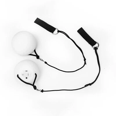 Diabolo Freizeitsport Light-Up LED Poi - Poi Jonglage, Glow Poi inkl. Batterien