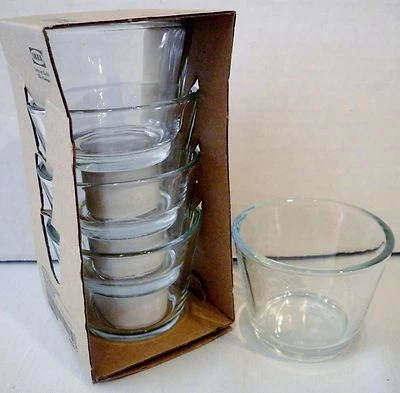Ikea Galej Tealight Glass Holder 4 Pack - Image 1 of 4