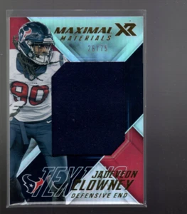 B4689- 2017 Panini XR Maximal Materials #23 Jadeveon Clowney Jersey /75 - NM-MT - Picture 1 of 2