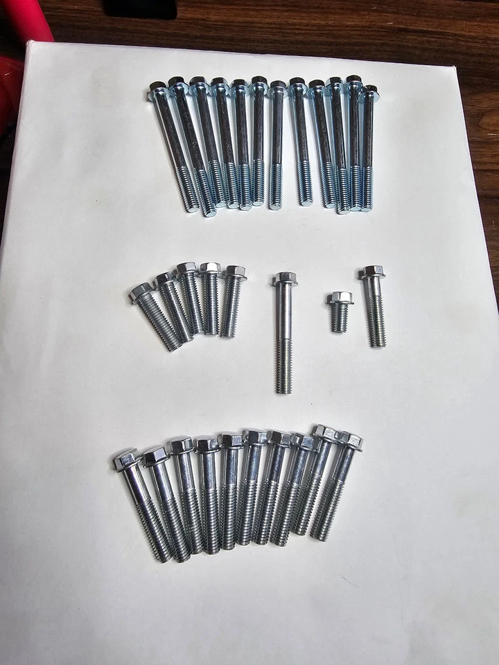 Комплект болтов корпуса двигателя Honda с головкой 8 мм 1973 1974 MT250 CR250M болты двигателя - Изображение 1 из 1