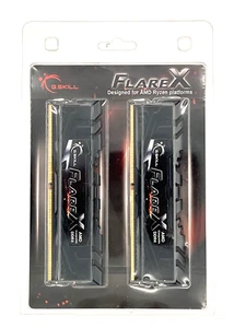 G.Skill Flare X 16GB (8GB x2) 288-Pin DDR4 3200MHz CL14 F4-3200C14D-16GFX - Picture 1 of 4