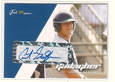2008 Just Autographs Signatures #26 Austin Gallagher C Auto - NM-MT - Image 1 of 1