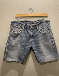 Polo Ralph Lauren Blue Denim Shorts Waist 32" Men's Festival Jeans Shorts - Picture 1 of 6