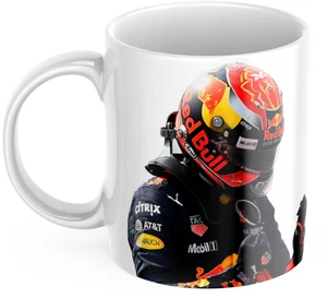 Max Verstappen inspired Formula One F1 11oz Mug Gift Ceramic Motorsport - Picture 1 of 2