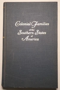 Colonial Families of the Southern United States - Picture 1 of 1