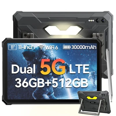 Blackview Active 10 Pro 5G Rugged Tablet 11 inch 36GB+512GB 30000mAh T-Mobile - Image 1 of 4
