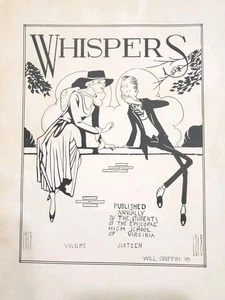 Anuario de escuela secundaria Virginia 1918 100 años más libro de año HC ilustrado - Imagen 1 de 21