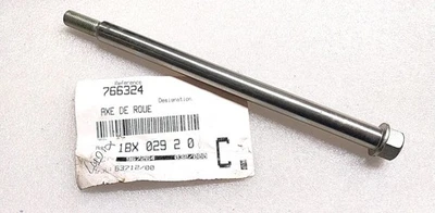 AXE DE ROUE AVANT ORIGINAL PEUGEOT POUR SCOOTERS 50cc PEUGEOT LUDIX 50 ROUE 14" - Photo 1/2