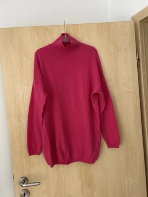 The Mercer NY Damen 100% Merino Wolle  Rollkragen Pullover Gr 42 Pink - Bild 1 von 4