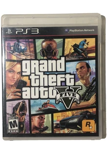 Playstation Grand Theft Auto V GTA 5 PS PlayStation 3 Spiel und Hülle vollständig getestet - Bild 1 von 4