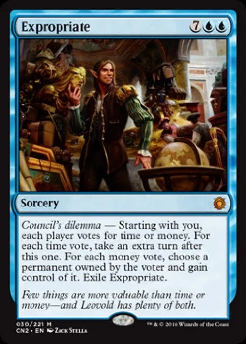 Expropriate - Light Play MTG Conspiracy: Take the Crown - Image 1 of 1