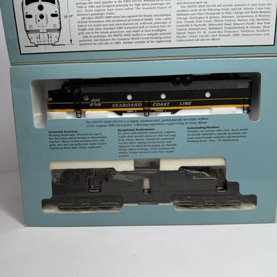 Proto 2000 8129 Seaboard Coast Line E8/E9 Diesel Locomotive - Image 1 of 4