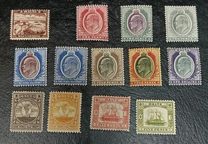 Malta 1904 0,25d to 1s SG 45 / 61 Sc 28 /43 MH - Bild 1 von 2