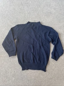 Vietnam Era US Navy Blue Sweater (Z310 - Picture 1 of 7