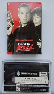 HARD TO KILL (1990) Pre-owned 8mm Video Cassette Action Martial Arts Seagal - Picture 1 of 3