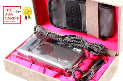 All Works [Top MINT w/ Case] Contax T2 D Titan Black 35mm Film camera From JAPAN - Image 1 of 4