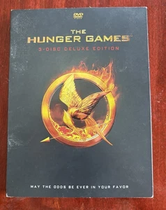 The Hunger Games 3 Disc Deluxe Edition DVD Widescreen - with Sleeve - Picture 1 of 4