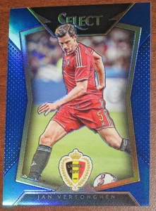 2015-16 Select Jan Vertonghen BLUE JERSEY # 005/299 Base Prizm Belgium 2016 - Picture 1 of 2