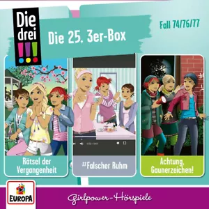 3 CD-Box * DIE DREI !!! (AUSRUFEZEICHEN) - BOX 25 - Folge 74+76+77 # NEU OVP = - Bild 1 von 1