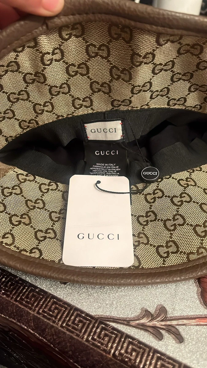 hiro⚫️GUCCI リバーシブルバケハ　未使用品 hiro様 専用⚫️GUCCI リバーシブルバケハ 未使用品
