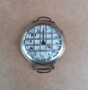 Rare Swiss WW1 Trench Wrist Watch w/Shrapnel Guard 40 mm-To Restore - Picture 1 of 12