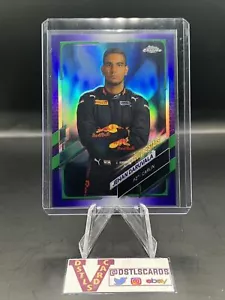 2021 Topps Chrome F1 - JEHAN DARUVALA FUTURE STARS PURPLE HOLO #67 F2 Carlin - Picture 1 of 3