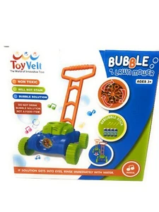 Toyvelt Bubble Lawn Mower Machine Kids Outdoor Play Toy Bubbles - Picture 1 of 3