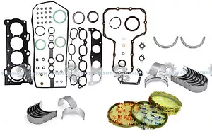 98-99 Toyota Corolla Chevy Prizm 1.8L 1ZZFE DOHC FULL SET RINGS ENGINE BEARINGS - Picture 1 of 11