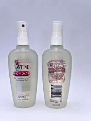 New Lot of 2 PANTENE PRO-V  COLOR  LEAVE IN FINISHING SPRAY  3.4 OZ - Image 1 of 2