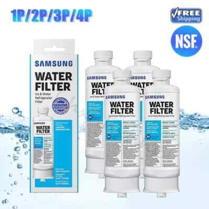 1/2/3/4 PACK Genuine Samsung DA97-17376B HAF-QIN/EXP REFRIGERATOR Water Filter - Picture 1 of 14