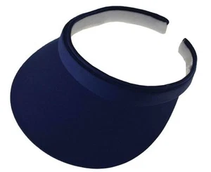 Cotton Twill Clip-On Visor Navy Blue - Imagen 1 de 1