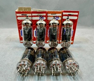 8 STÜCK 6C4P-EV ( 6Z4 ~ EZ90 6Z31 ) NEU NOS REFLEKTOR GLEICHES DATUM 05/88's EINE CHARGE - Bild 1 von 4