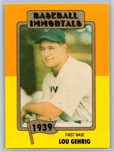 SSPC Baseball Immortals - Lou Gehrig #22 - Picture 1 of 2