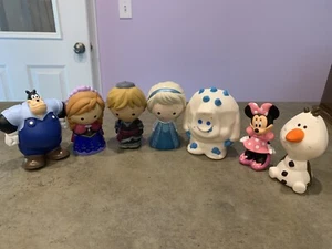Lote de 7 juguetes de baño de Mickey y sus amigos de Disney - Imagen 1 de 6