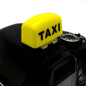 Tappo speciale Tokyo Taxi Hot Shoe per Canon Nikon Olympus Leica Fuji Pentax - Foto 1 di 3
