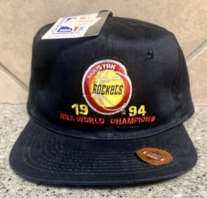 VINTAGE Houston Rockets Hat Snapback 1994 NBA World Champions Brand New w/ Tag - Picture 1 of 3