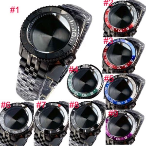20ATM 42mm Bow Sapphire Glass Black PVD Watch Case Fit SKX 007 NH34A NH35A 2824 - Picture 1 of 28