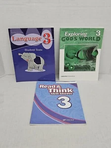 ABeka 3rd Grade Science Exploring God’s World Teacher Quiz Test Worksheet Key - Bild 1 von 14