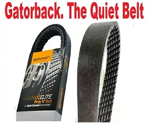 NUEVO Serpentine Poly-V The Belt Quiet Gatorback CONTINENTAL ELITE 4060695 - Imagen 1 de 10
