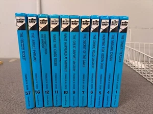 Set of 11 Vintage Hardy Boys Books by Franklin W. Dixon, 33-39, 1960-1973 - Picture 1 of 4