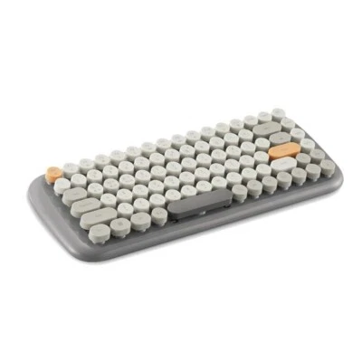 Actto Retro Pop Mini Bluetooth Keyboard Korean/English Layout Gray / BTK-03 - Image 1 of 4